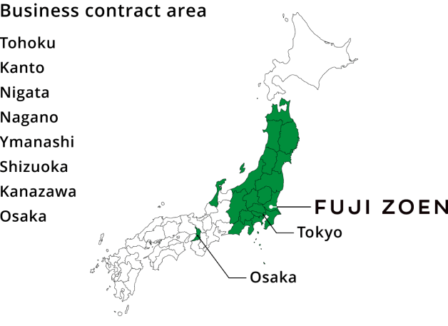 FUJIZOEN Map